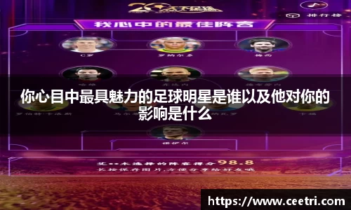 你心目中最具魅力的足球明星是谁以及他对你的影响是什么